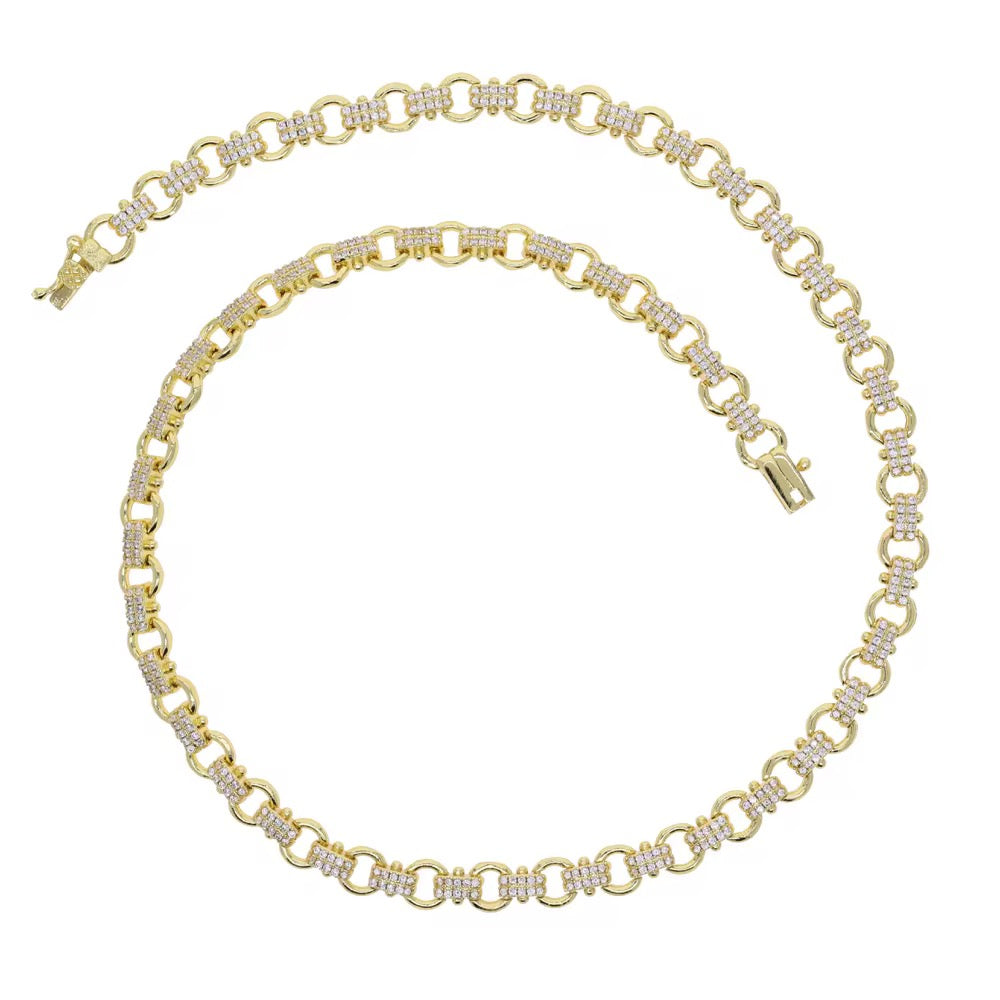 Square Gem Necklace