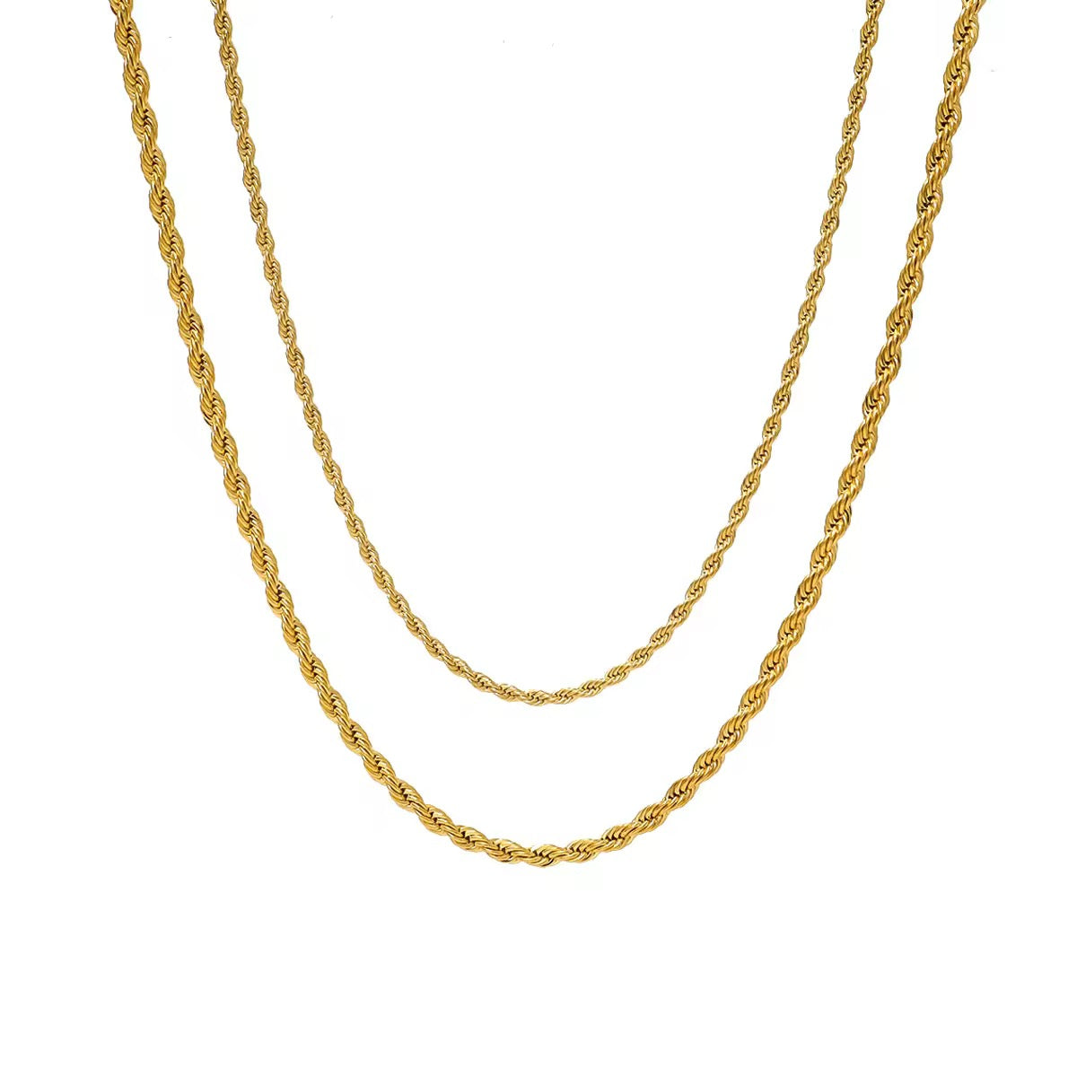 Curved necklace