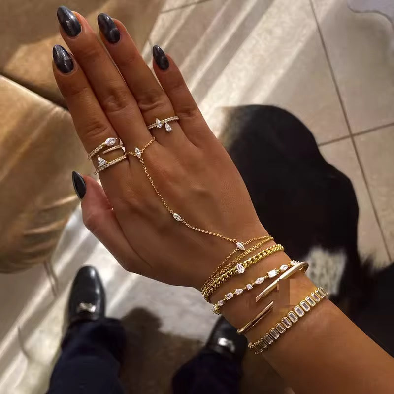 Geometric Wrap Ring