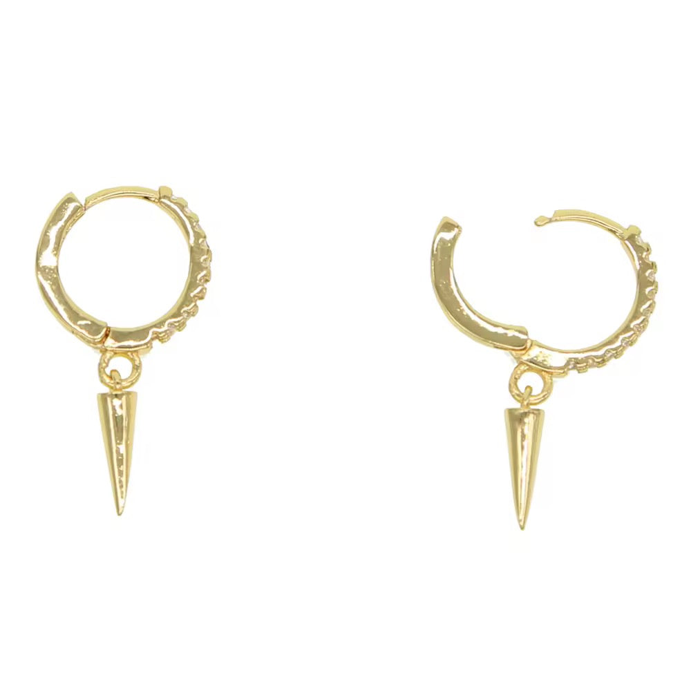 Long Spike Earrings