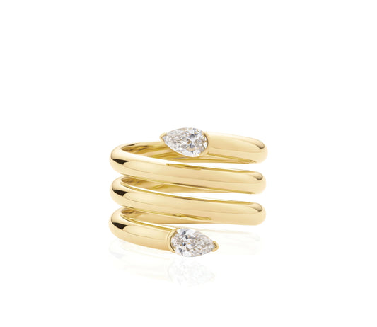 Spiral Snake Ring