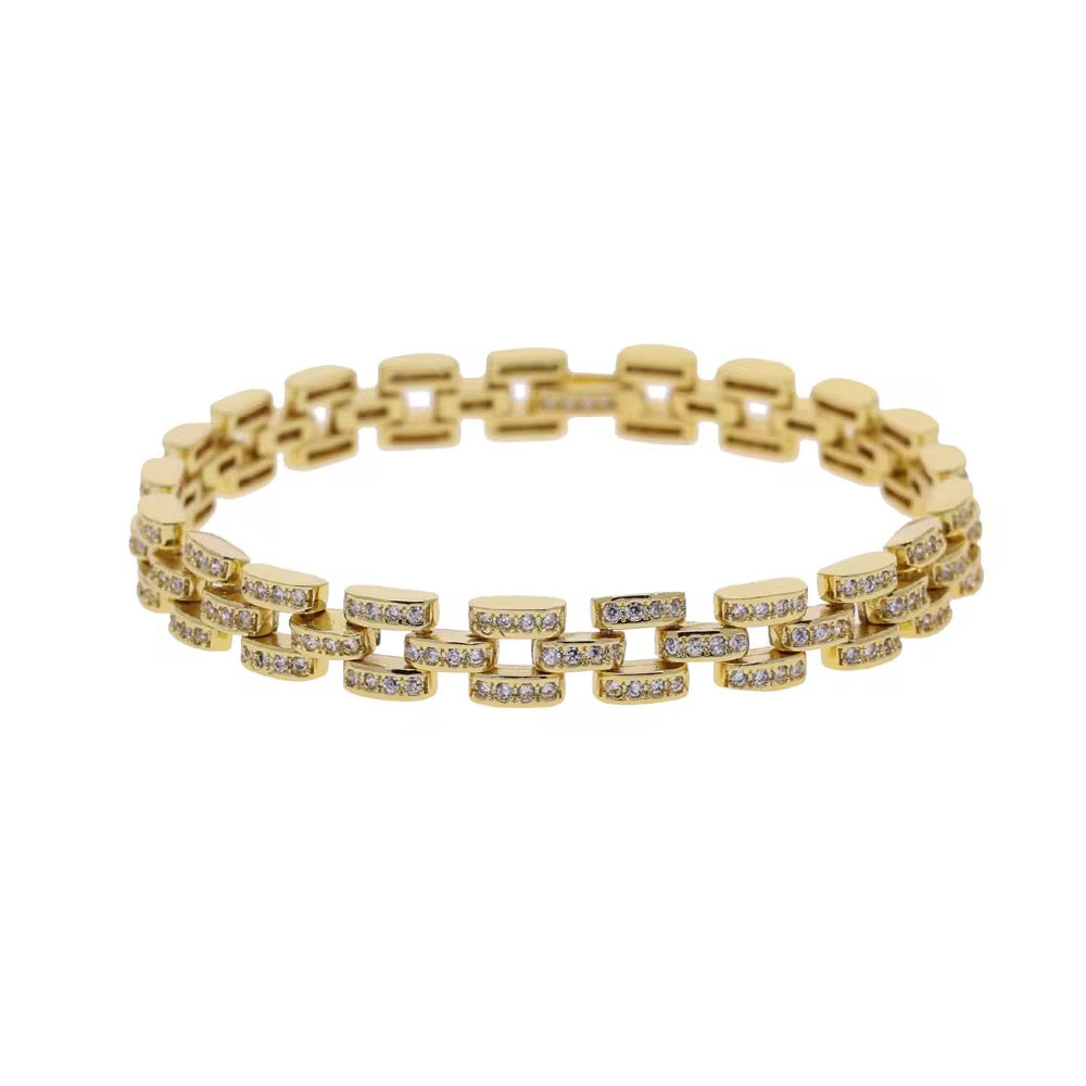 Square Gem Bracelet