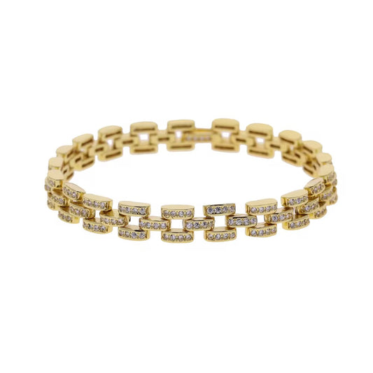 Square Gem Bracelet